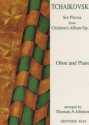 6 Pieces from Children's Album op.39 for oboe and piano