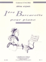 Barcarolle no.1 op.26  pour piano