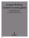 Concerto in modo galante fr Violoncello und Orchester Klavierauszug mit Solostimme