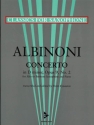 Concerto d minor op.9,2 for alto (baritone) saxophone and piano
