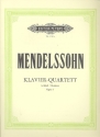 Quartett h-Moll op.3 fr Klavier und Streichtrio