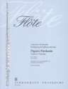 Figaro-Fantasie für 4 Flöten Partitur und Stimmen