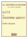 La chemine du Roi Ren for flute, oboe, clarinet, horn and bassoon score and parts