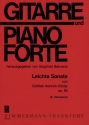 Leichte Sonate op.80 fr Gitarre und Klavier