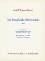 5 franzsische Klavierstcke (1951)