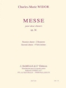 Messe op.36 pour 2 choeurs et 2 orgues partition de choeur