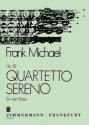 Quartetto sereno op.53 fr 4 Flten Partitur und Stimmen