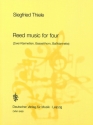 Reed Music for Four fr 2 Klarinetten, Bassetthorn und Bassklarinette Partitur und Stimmen
