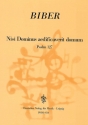 Nisi dominus aedificaverit domum fr Ba, Violine und Bc Partitur und 2 Streicherstimmen