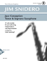 Jazz Conception (+Online Audio) for tenor saxophone 21 solo etudes for jazz phrasing, interpretation, improvisation