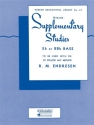 Supplementary Studies for bass in Eb or Bb