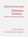 Polnische Fantasie op.19 fr Klavier und Orchester fr 2 Klaviere