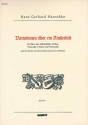 Variationen ber ein Kinderlied fr Flte (Altblockflte), Violine, Viola und Violoncello Stimmen