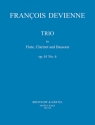Trio d-Moll op.61,6 fr Flte, Klarinette und Fagott Stimmen