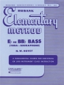 Elementary Method for bass in Eb or Bb (tuba, sousaphone)