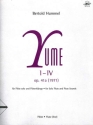 Yume 1-4 op.41a (+CD) fr Altblockflte (Flte) und Tonband