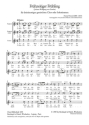 Frhzeitiger Frhling fr SS(A)T Chor a cappella Chorpartitur