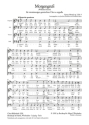 Morgengru op.3,4 fr gem Chor a cappella Chorpartitur