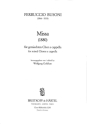 Missa (1880) fr gem Chor Chorpartitur