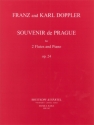 Souvenir de Prague op.24 fr 2 Flten und Klavier