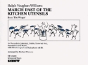 March Past of the kitche utensils for SAT recorders, percussion and piano - Glockensp./Xyloph. Ad lib score and parts