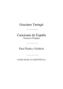 Canciones de Espana vol.4 for recorder and piano