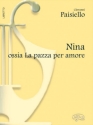 Nina ossia la pazza per amore commedia in prosa ed in verso libretto (it)