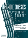 Ensemble Classics vol.1 for 4 clarinets,  score