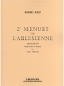 Menuet no.2 de l'Arlesienne pour flute and piano