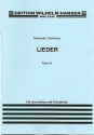 Turmwchterlied und andere Gesnge op.8 fr tiefe Singstimme und Klavier