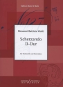 Scherzando D-Dur fr Violoncello und Kontravba