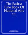The easiest tune book of national airs vol.1 for piano, with guitar symbols