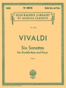 6 Sonatas for double bass and piano