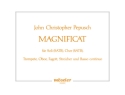 Magnificat fr SATB Soli, SATB Chor, Blser, Streicher und b.c. Partitur (dt/en)