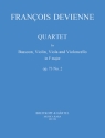 Quartet F major op.73 no.2 for bassoon, violin, viola and cello score and parts