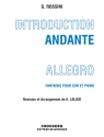 Introduction, Andante et Allegro Fantaisie pour cor en fa et piano