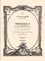 Sonata la maggiore no.6 per violoncello e strumento di tastiera