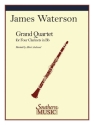 Grand Quartet for 4 clarinets score and parts