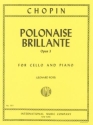 Polonaise brillante op.3 for cello and piano