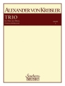 Trio in 3 Movements for oboe (flute), clarinet and bassoon score and parts