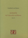 Sonate op.76 fr Violoncello und Klavier