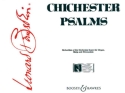 Chichester Psalms reduction of the orchestra score for organ, harp and percussion score and 2 parts