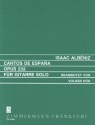 Cantos de Espana op. 232 fr Gitarre