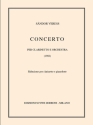 Concerto 1982  per clarinetto e pianoforte