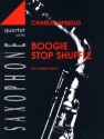 Boogie Stop Shuffle for 4 Saxophones (SATBar) score and parts