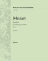 Konzert B-Dur Nr.1 KV207 fr Violine und Orchester Violine 1
