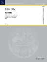 Sonata C-Dur fr Flte und Klavier (Cembalo)