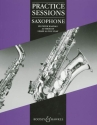 Practice sessions for saxophone