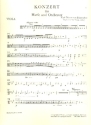 Konzert A-Dur für Harfe und Orchester Viola