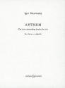 Anthem fr gemischter Chor (SATB) a cappella Chorpartitur